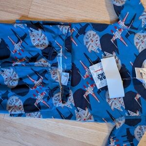 Hanna Andersson Blue Star Wars Kids Pajama Set